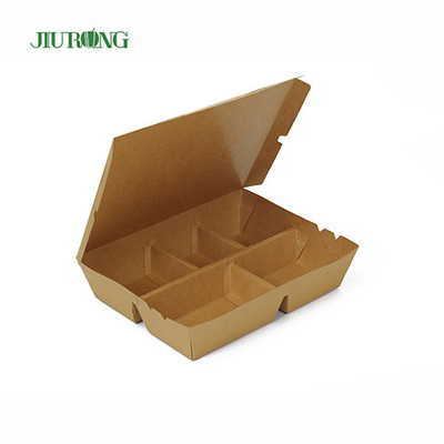 Contenedor de papel biodegradable F Flute Burger