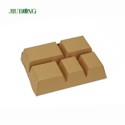 Contenedor de papel biodegradable F Flute Burger