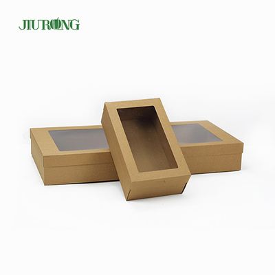 Envases para llevar biodegradables respetuosos con el medio ambiente, papel corrugado de 150 mm