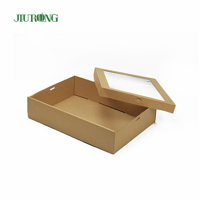 Cajas de embalaje para llevar respetuosas con el medio ambiente con recubrimiento ULTRAVIOLETA Box1200ml Snack Container