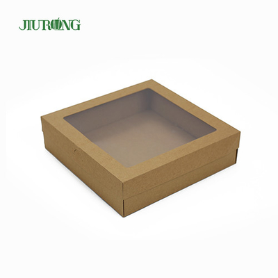 Jiurong ODM Eco Friendly Takeaway Empaquetado Bandeja de comida corrugada biodegradable