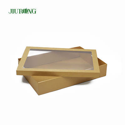 Papel Kraft biodegradable amistoso de los envases 900ml de la entrega de la comida de Eco