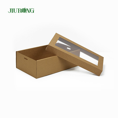 Envases de comida para llevar biodegradables de ventanilla única Eco 2100ml amistoso