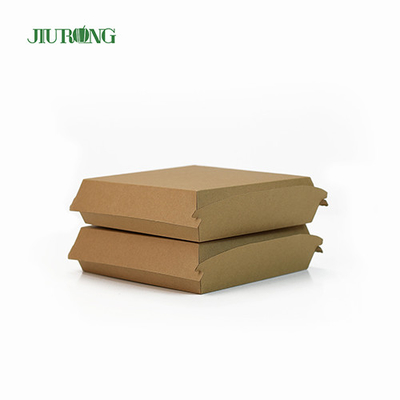 Empaquetado para llevar ecológico biodegradable 1600ml Papel Kraft