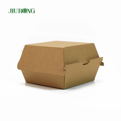 Comida para llevar ecológica biodegradable que empaqueta la bandeja de papel para botes de 500 ml
