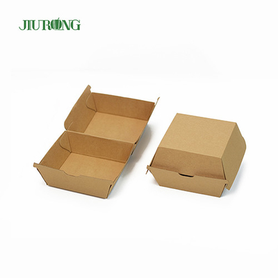 Comida para llevar ecológica biodegradable que empaqueta la bandeja de papel para botes de 500 ml