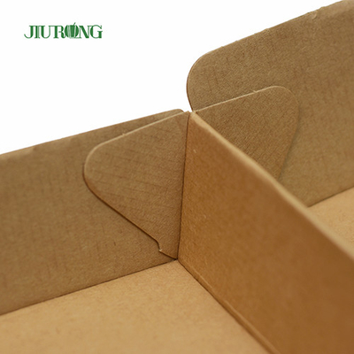 Comida para llevar ecológica biodegradable que empaqueta la bandeja de papel para botes de 500 ml