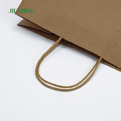 Take Away SOS Kraft Bolsa de papel biodegradable Reciclable Aprobado por BSCI