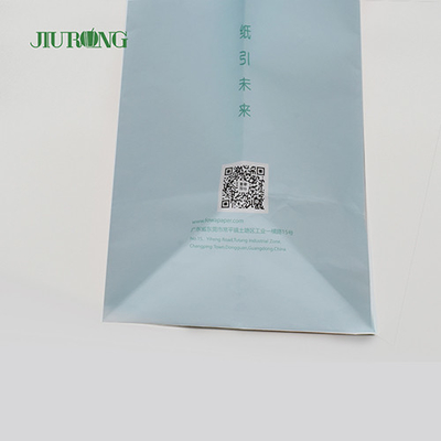Bolsas de papel kraft personalizadas, biodegradables, impermeables, respetuosas con el medio ambiente, 320 mm