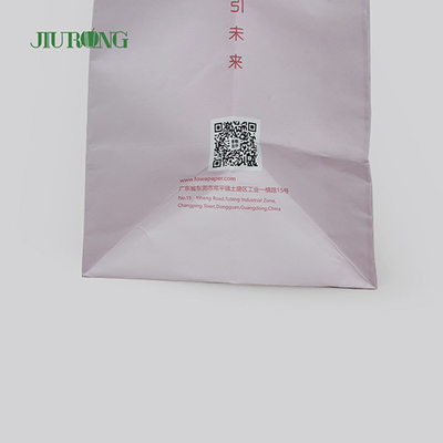 El periódico amistoso biodegradable de Eco de la bolsa de papel del logotipo de encargo empaqueta altura de 305m m