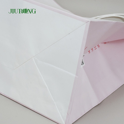 El periódico amistoso biodegradable de Eco de la bolsa de papel del logotipo de encargo empaqueta altura de 305m m