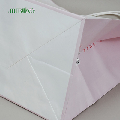 ODM amistoso biodegradable de Eco de las bolsas de papel de Brown para llevar del SOS de la aduana