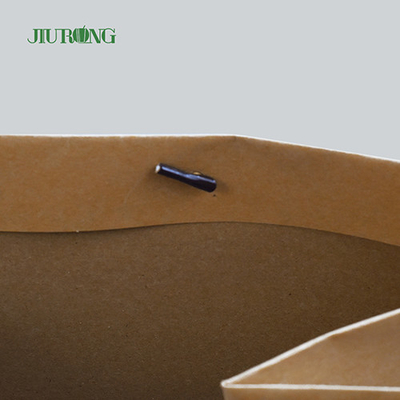 Bolsa de papel biodegradable para llevar Bolsas Kraft ecológicas de 320 mm de altura