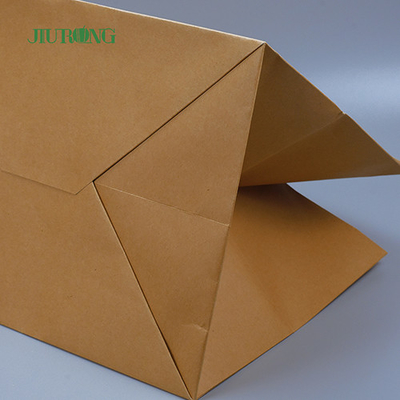 Bolsa de papel biodegradable para llevar Bolsas Kraft ecológicas de 320 mm de altura