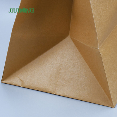 Bolsa de papel biodegradable para llevar Bolsas Kraft ecológicas de 320 mm de altura
