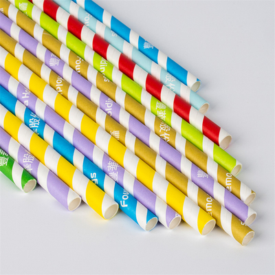 Papel 5m m biodegradable liso Straw Eco Friendly