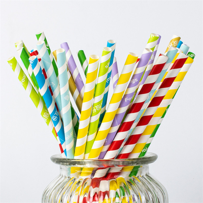 Papel 5m m biodegradable liso Straw Eco Friendly