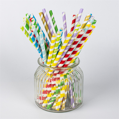 Papel 5m m biodegradable liso Straw Eco Friendly