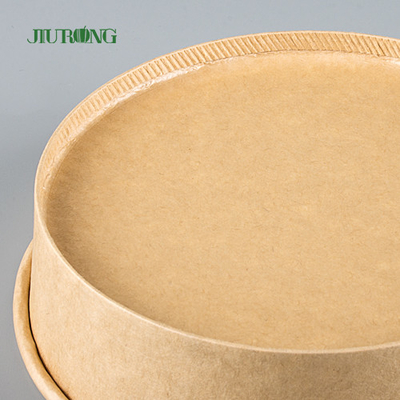 Cuenco disponible de la taza de papel de Kraft de la Navidad para las galletas del sushi