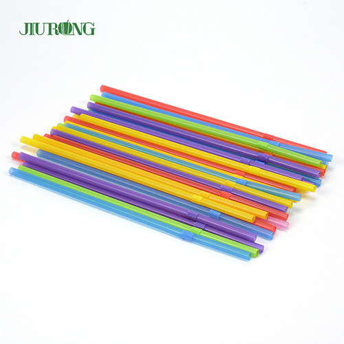 La paja disponible amistosa biodegradable de Eco coloreó 4.6*150m m plásticos